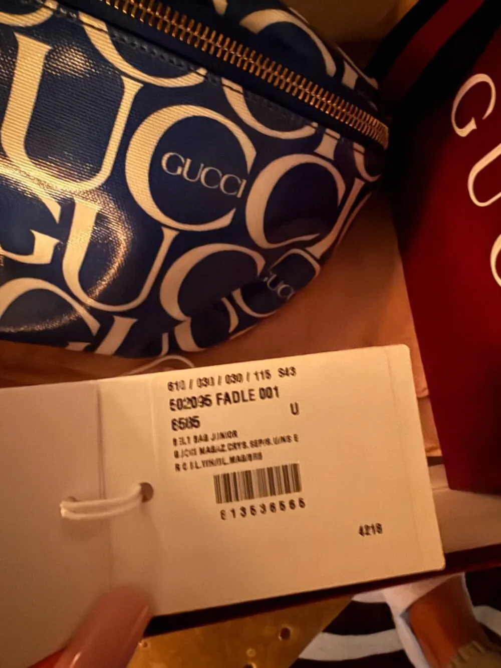 Gucci reposhing this